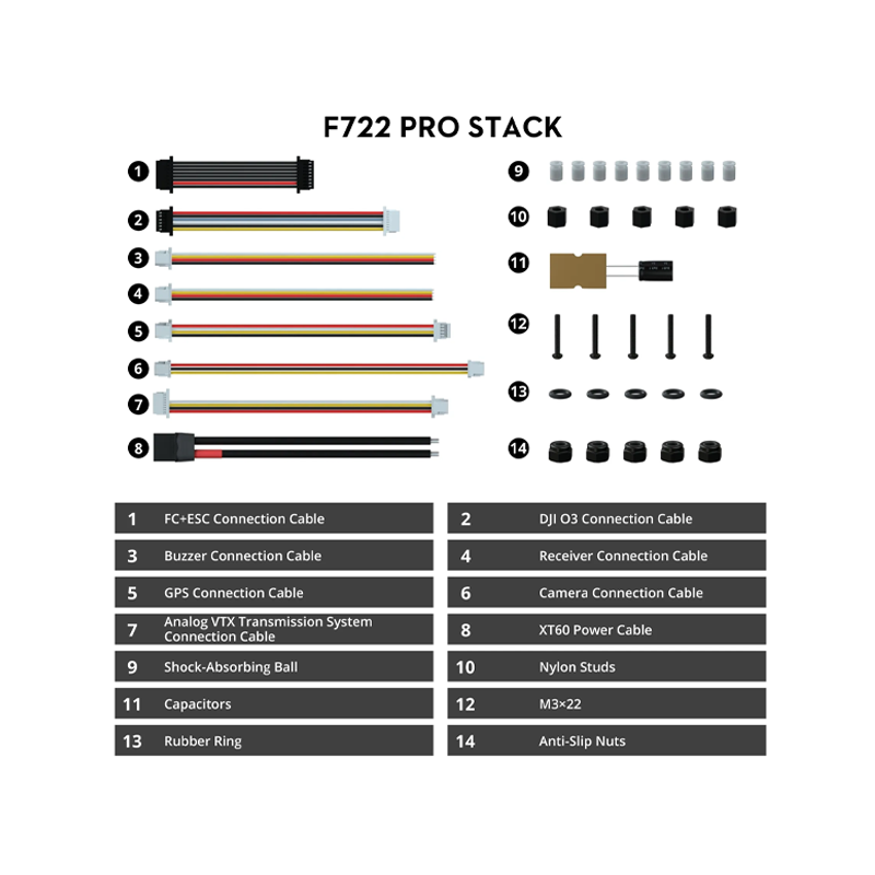 Flywoo GOKU F722 Pro V2 55A 32Bit 128K Stack (30x30) AM32 Version - Image 5