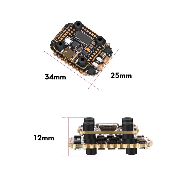 Flywoo GOKU CubePilot GN405 Nano 16x16 FC & 13A ESC Stack - Image 3