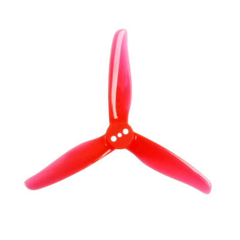 Foxeer DalProp Cyclone Triblade T3018 Propeller 4 Pair CW+CCW - Crystal Red