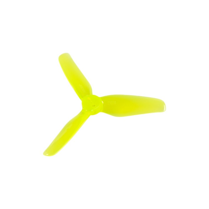 Foxeer DalProp Cyclone Triblade T3028 Propeller 4 Pair CW+CCW - Crystal Fluorescent Green - Image 2