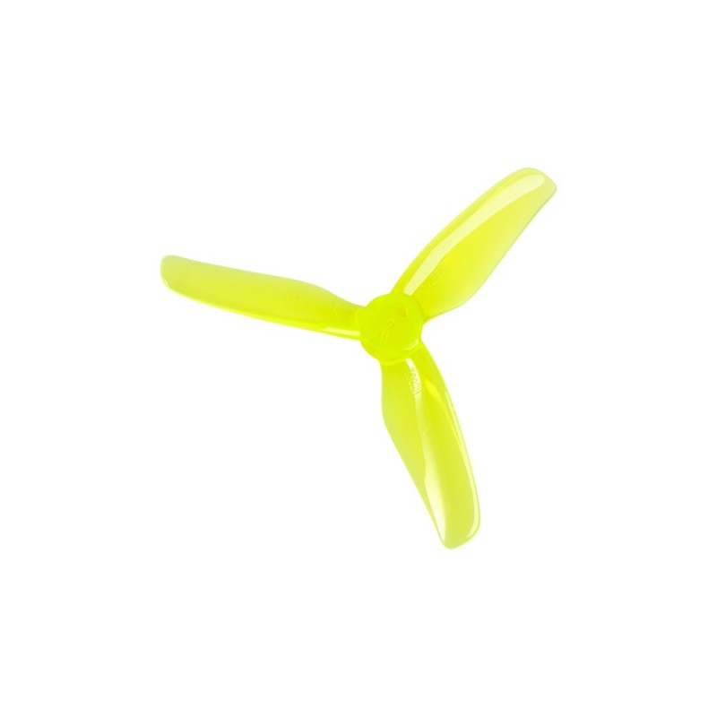 Foxeer DalProp Cyclone Triblade T3028 Propeller 4 Pair CW+CCW - Crystal Fluorescent Green - Image 4