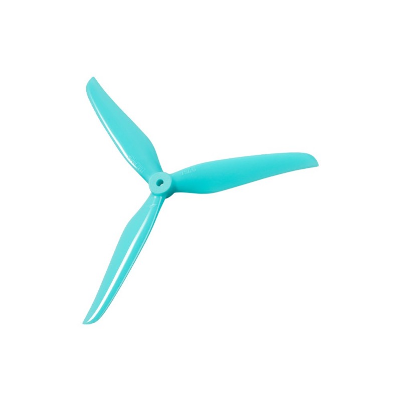 Foxeer Dalprop Cyclone Triblade T5126 Propeller 2 Pair CW+CCW - Teal - Image 3