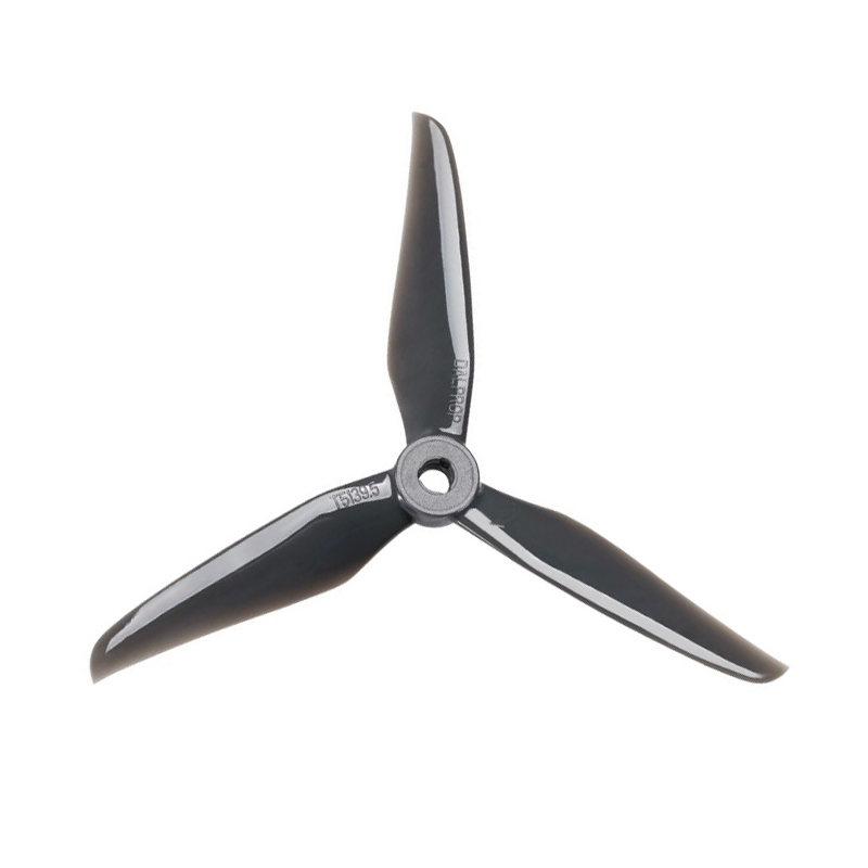 Foxeer DalProp Cyclone Triblade T5139.5 Propeller 2 Pair CW+CCW - Metal Grey