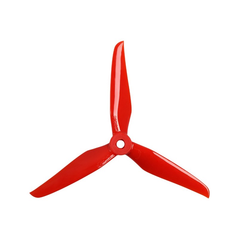 Foxeer DalProp Cyclone Triblade T5139.5 Propeller 2 Pair CW+CCW - Nostalgic Red