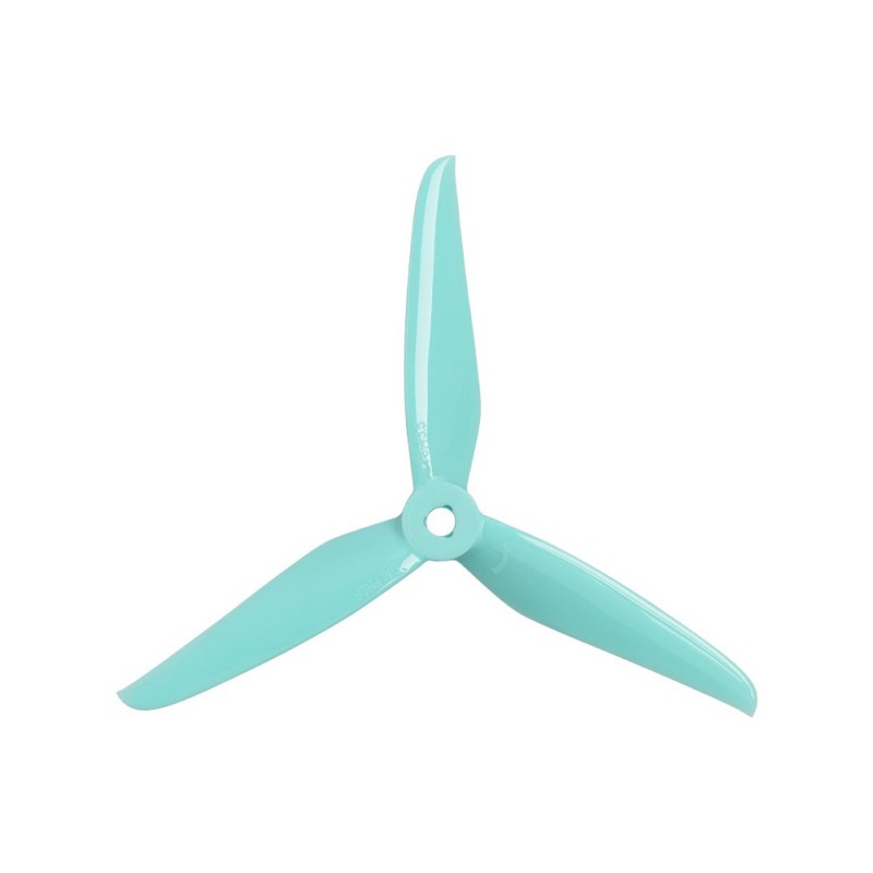 Foxeer DalProp Cyclone Triblade T5143.5 V2 Propeller 2 Pair CW+CCW - Teal