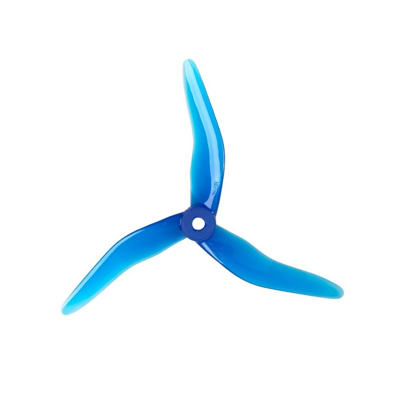 Foxeer DalProp Nepal Triblade N1 Propeller 2 Pair CW+CCW - Crystal Blue