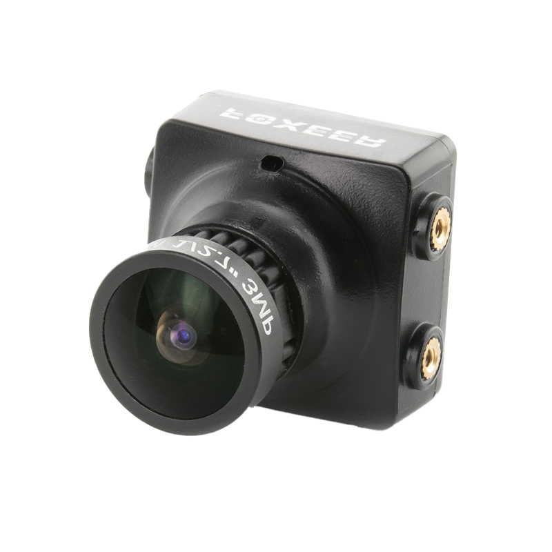 Foxeer HS1190 V2 2.8mm 600TVL CCD OSD FPV Camera with Bracket - Black PAL