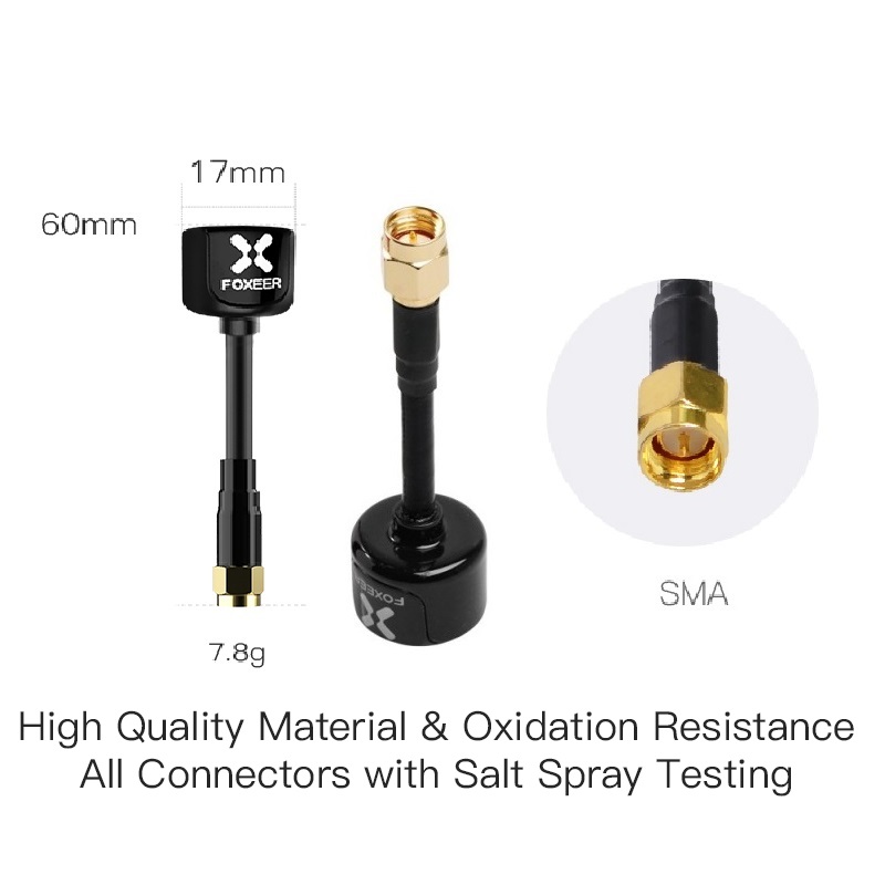 Foxeer Lollipop 4 SMA FPV Antenna - Black - Image 2