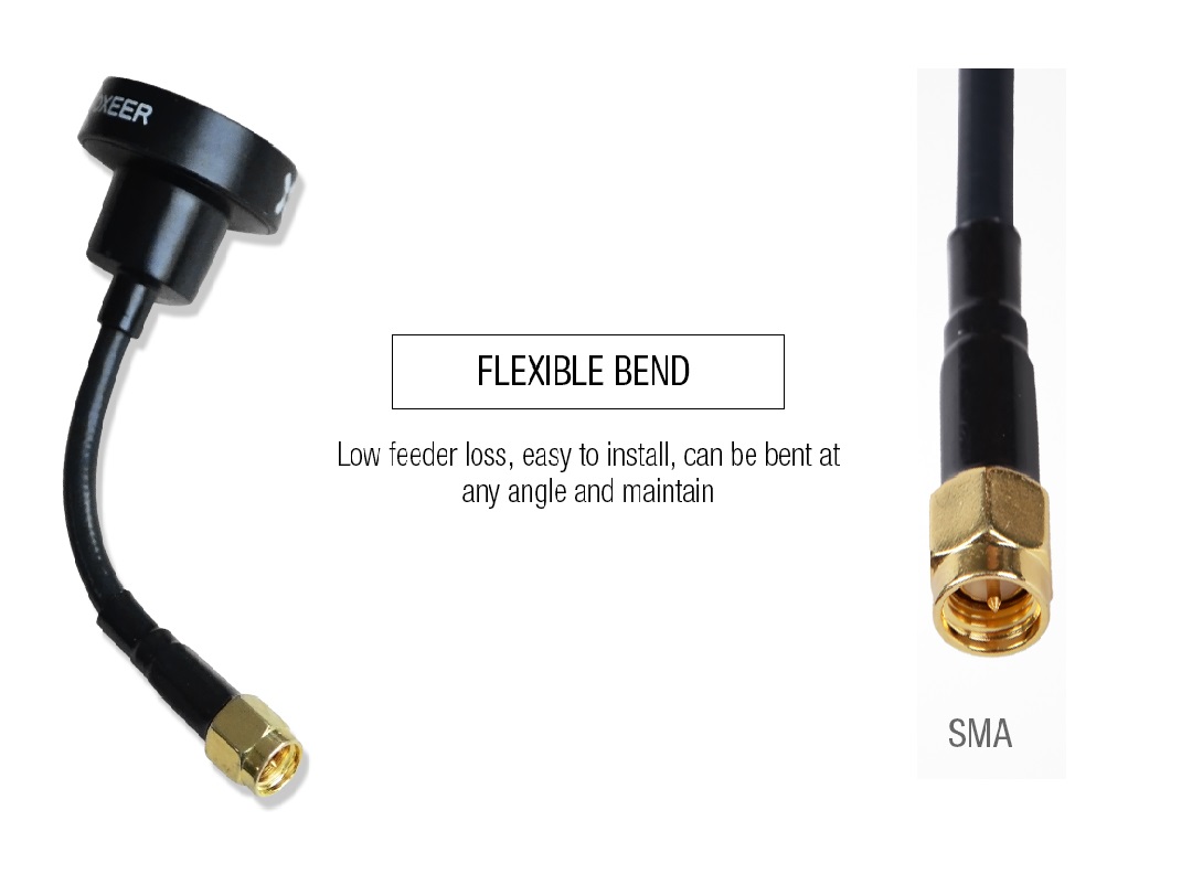 Foxeer Pagoda Pro SMA FPV Antenna - Black - Image 2