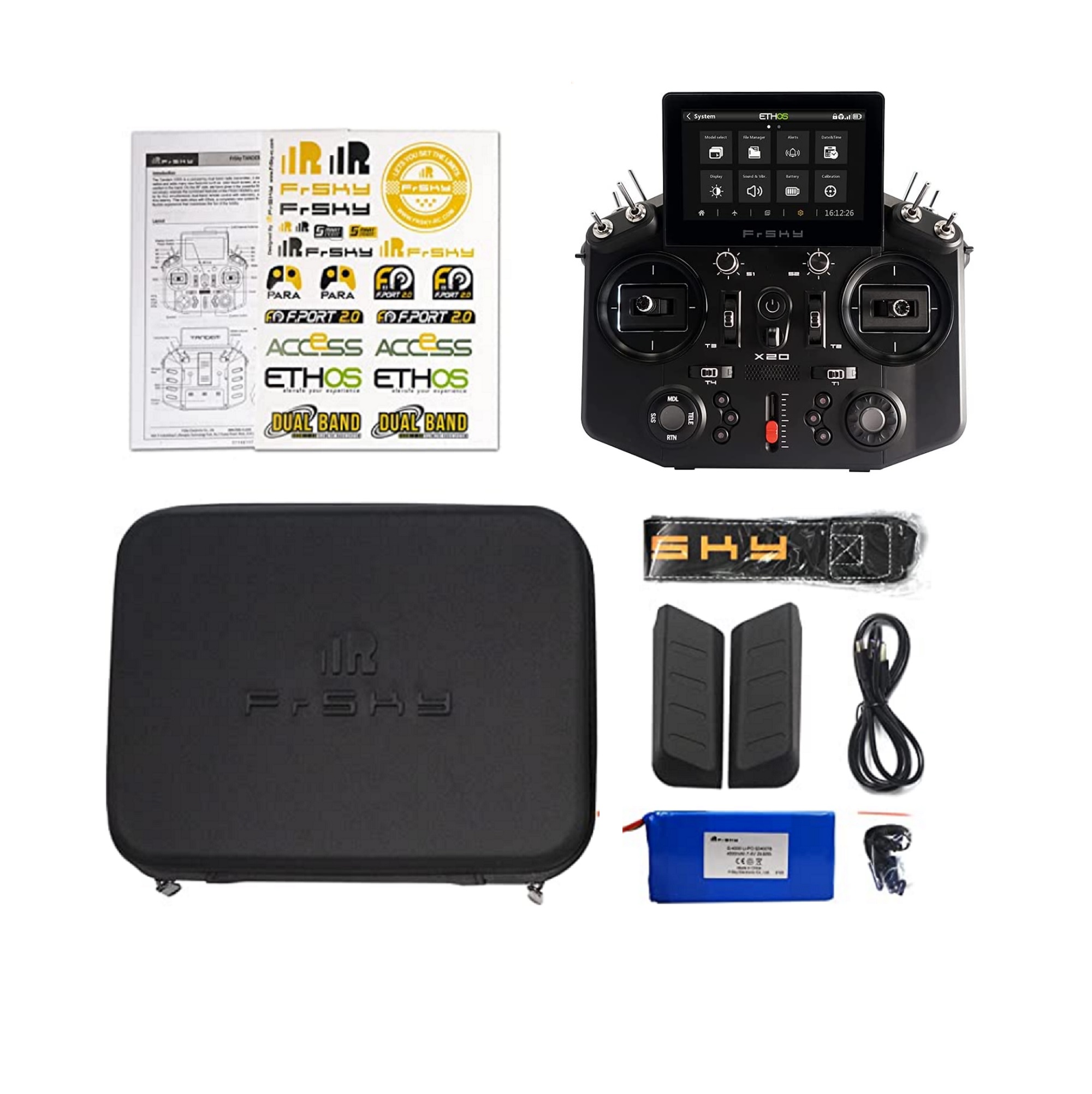 FrSky Tandem X20 ACCESS 900M/2.4GHz Radio Transmitter with TDR6 Receiver - Image 6