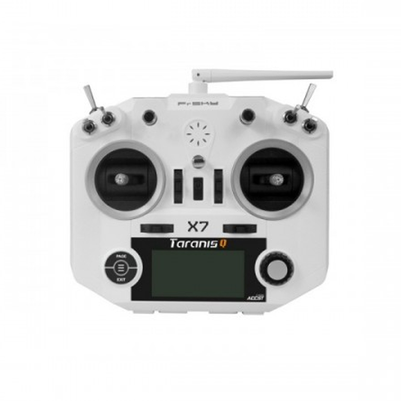 FrSky Taranis Q X7 Access Transmitter (White) with R9M 2019 Module and R9MM OTA Receiver