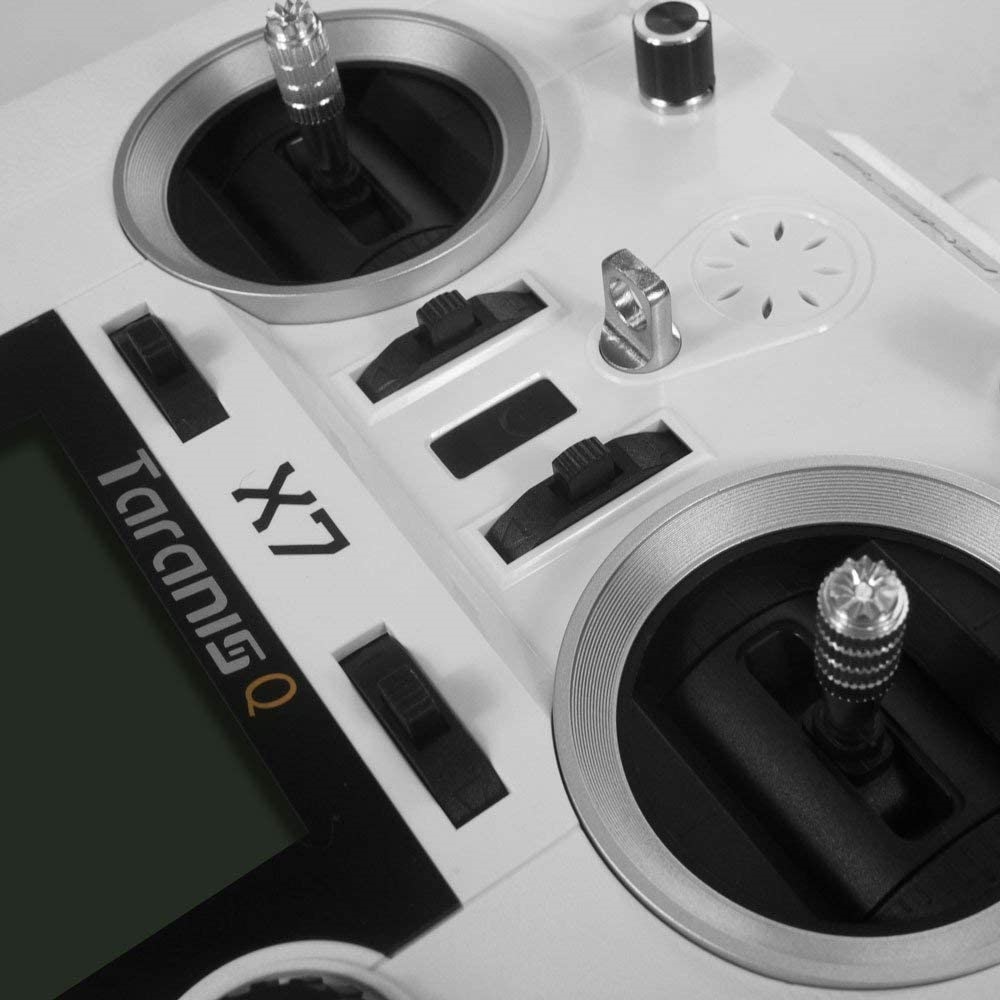 FrSky Taranis Q X7 Access Transmitter (White) with R9M 2019 Module and R9MM OTA Receiver - Image 8