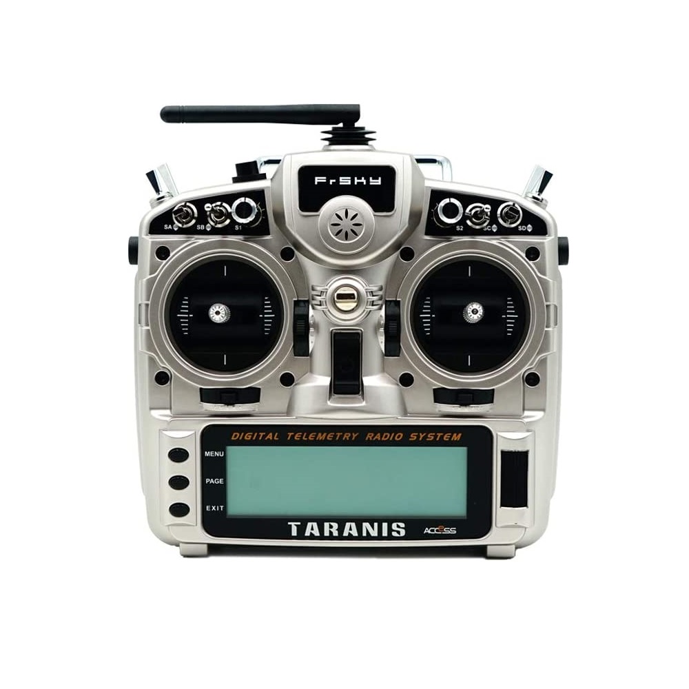 FrSky Taranis X9D Plus 2019 Digital Telemetry Drone Remote Control with R9M 2019 Module and R9MX Receiver - Silver - Image 4