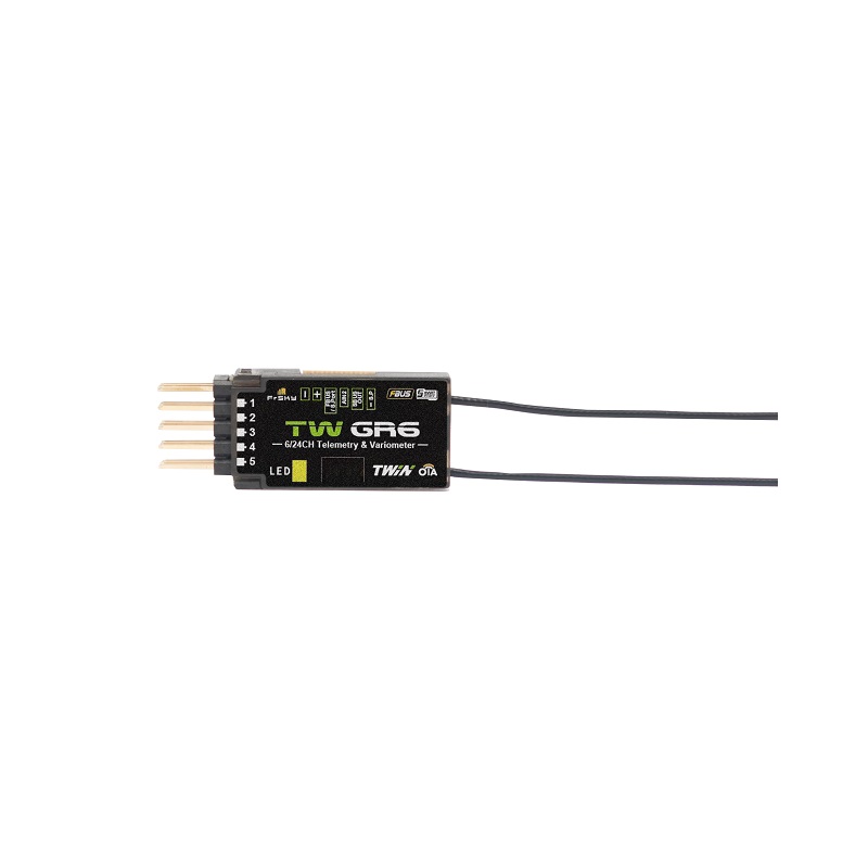 FrSky TWGR6 Receiver - Dual 2.4GHz TW Mode - Image 4