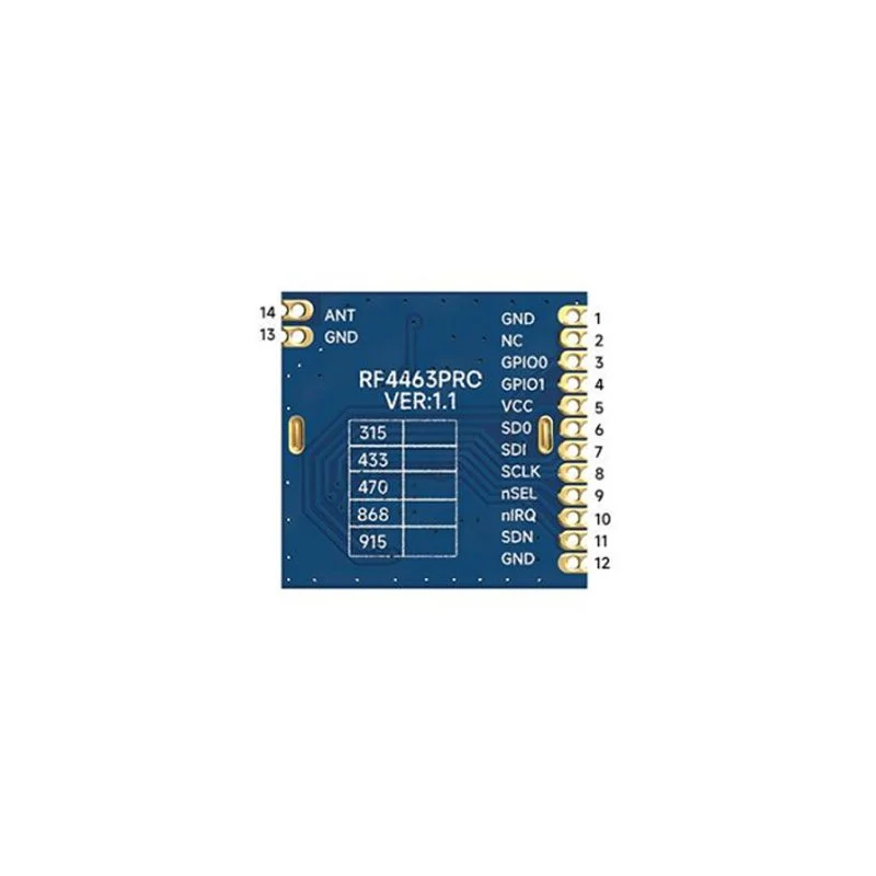 G-NiceRF RF4463PRO-868 Si4463 CE-RED Certified 868MHz RF Module - Image 2