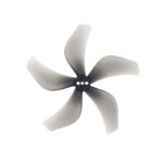 Gemfan 2925 Ducted PC 5-Blade Propeller 2.9x2.5 2mm Mount - Clear Gray - (2CW+2CCW)