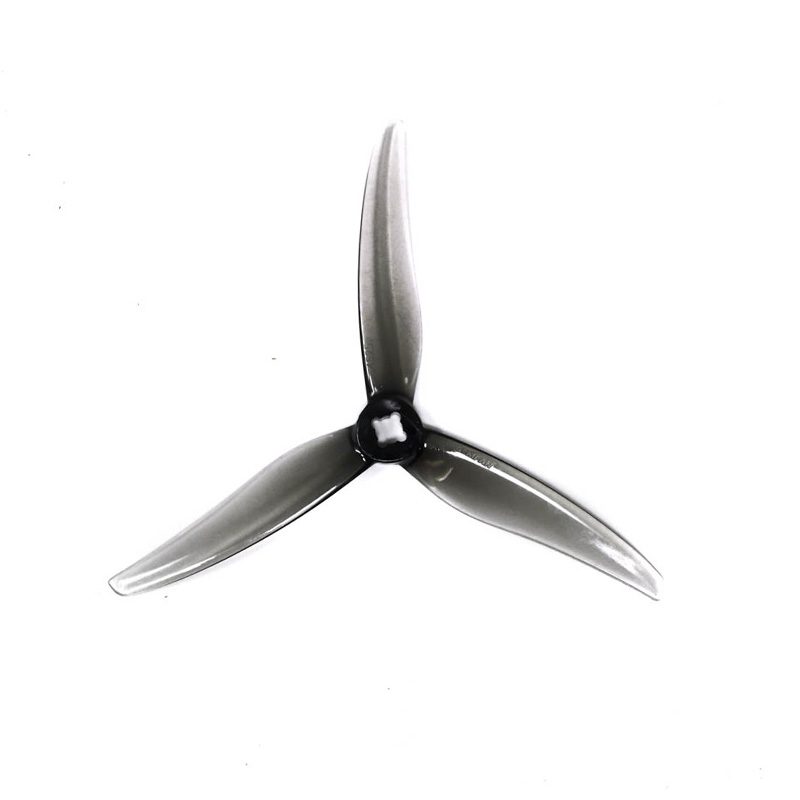 Gemfan Hurricane 4525 3-Blade Propellers 2CW+2CCW - Clear Gray
