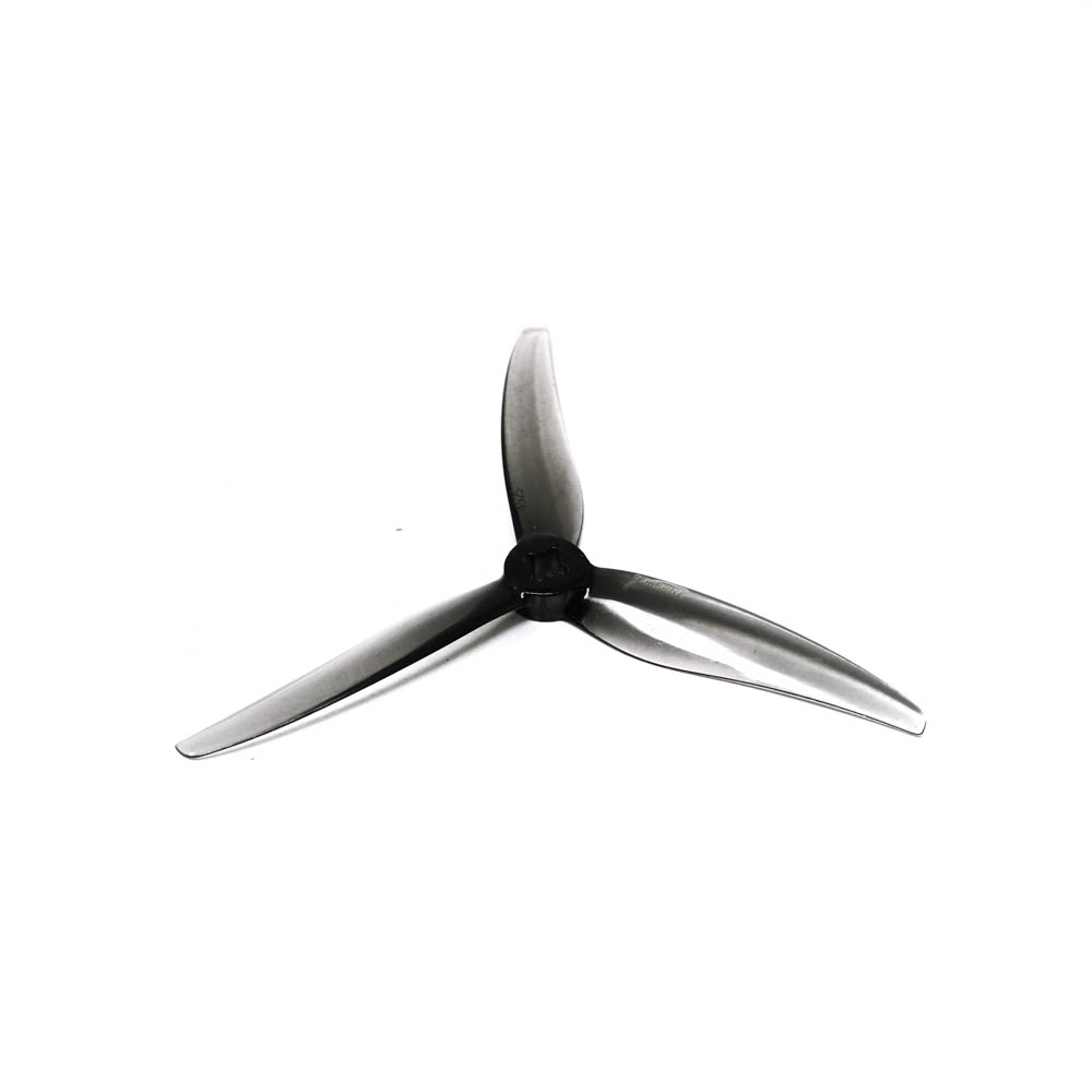 Gemfan Hurricane 4525 3-Blade Propellers 2CW+2CCW - Clear Gray - Image 2