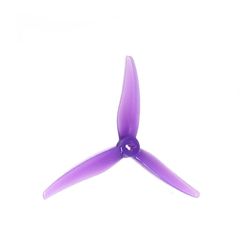 Gemfan Hurricane 4525 PC 3-Blade Propellers 2CW+2CCW - Purple - Image 2