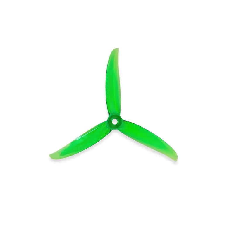 Gemfan VANOVER 5136 PC 3-Blade Propellers - Clear Green (2CW+2CCW) - Image 2