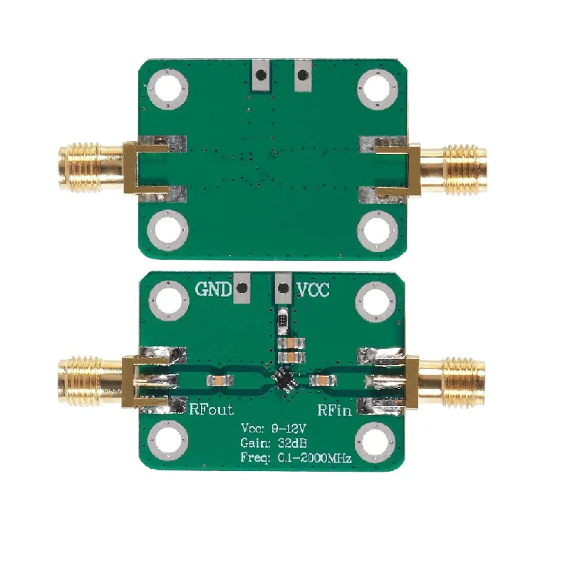 Generic 0.1-2000MHz RF Wideband LNA Board Module, 30dB Gain