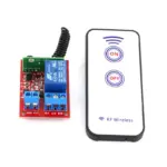 Generic 12V One Channel RF Wireless Relay Module with Remote Control