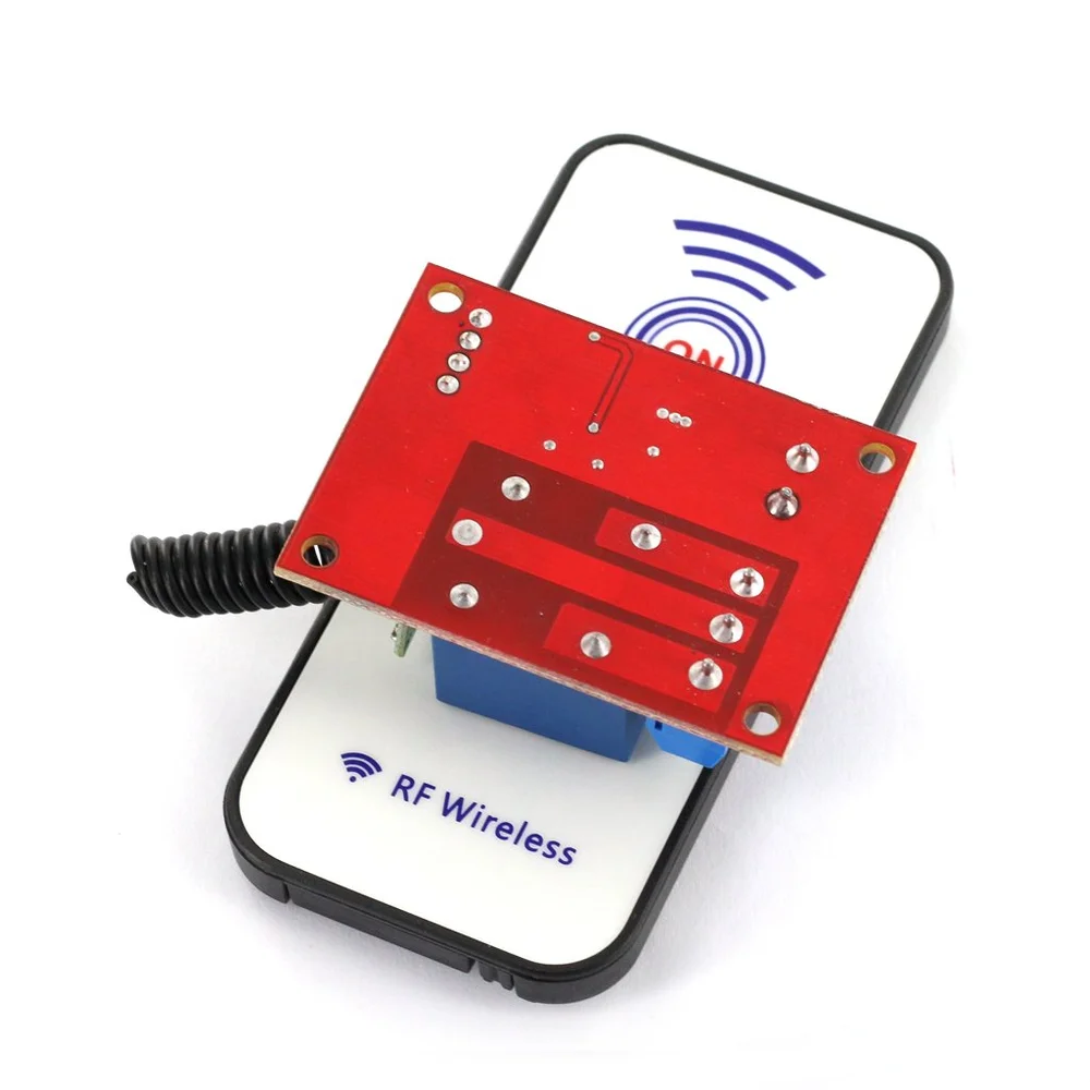 Generic 12V One Channel RF Wireless Relay Module with Remote Control - Image 3