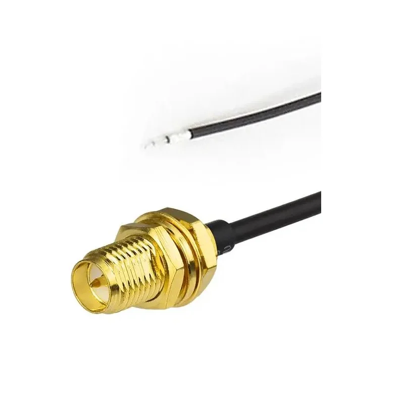 Generic 15cm RP-SMA Female to Stripping Head Cable RG1.13