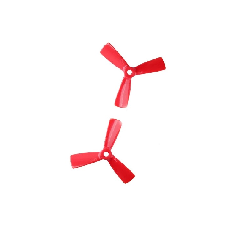 Generic 3045 Tri-Blade Propeller 2CW+2CCW - Red - Image 2