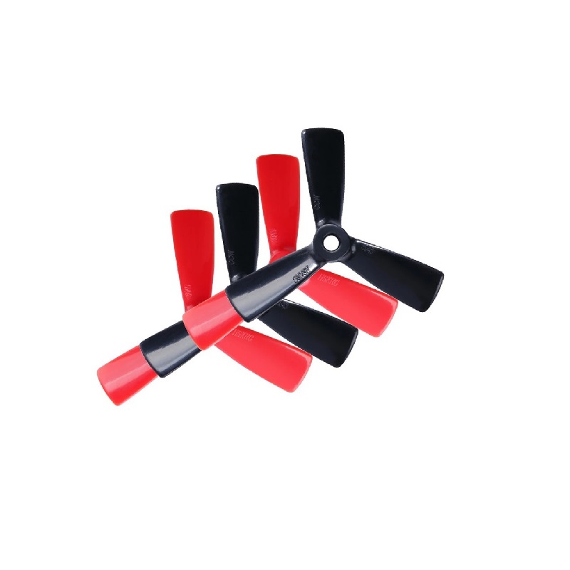 Generic 3045 Tri-Blade Propeller 2CW+2CCW - Red - Image 3