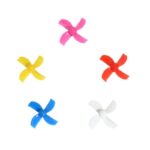 Generic 31mm 4-Blade Whoop Propeller 20-Pack (5 CW/CCW Sets) - Multicolor