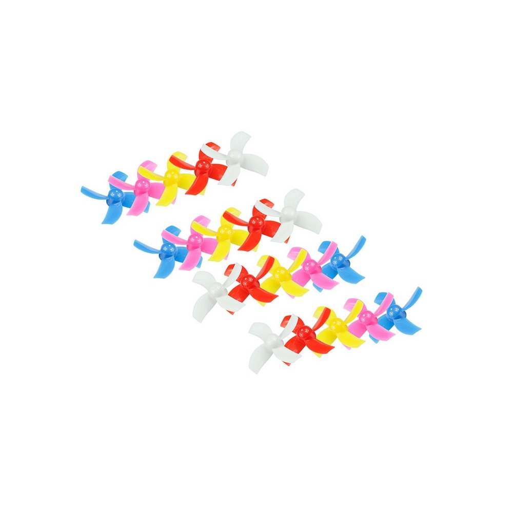 Generic 31mm 4-Blade Whoop Propeller 20-Pack (5 CW/CCW Sets) - Multicolor - Image 2
