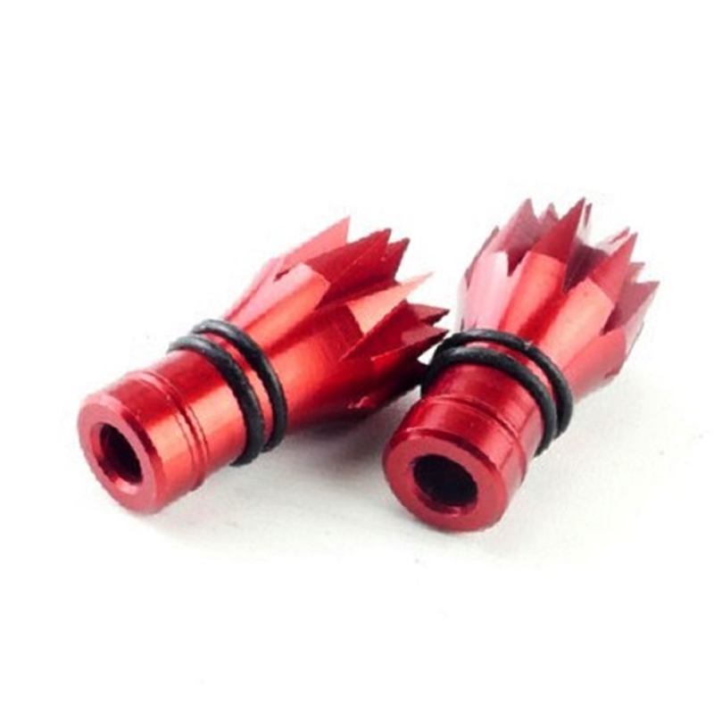 Generic 3D Transmitter Stick Ends - Red (1 Pair)