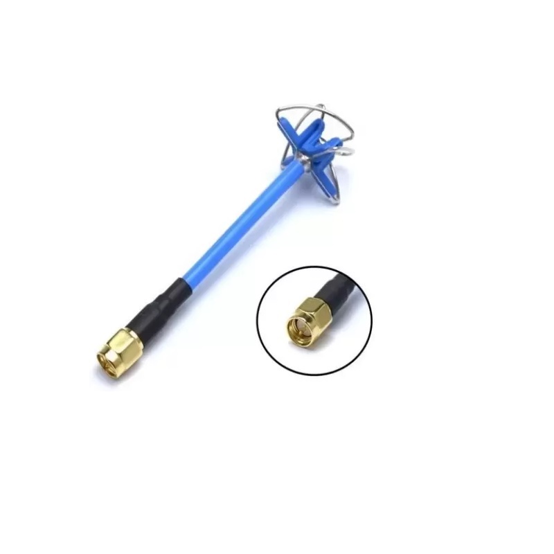Generic 4 Leaf Clover RHCP SMA Male Antenna - Image 2