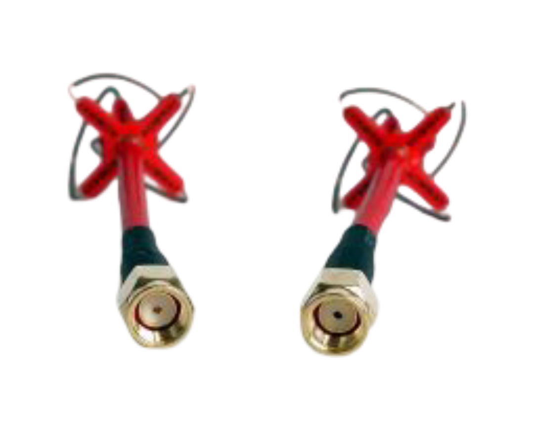 Generic 5.8GHz 3dBi 4 Leaf Clover RHCP SMA Male Antenna with Cover - Image 2