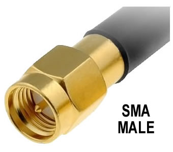Generic 5.8GHz 3dBi 4 Leaf Clover RHCP SMA Male Antenna with Cover - Image 3