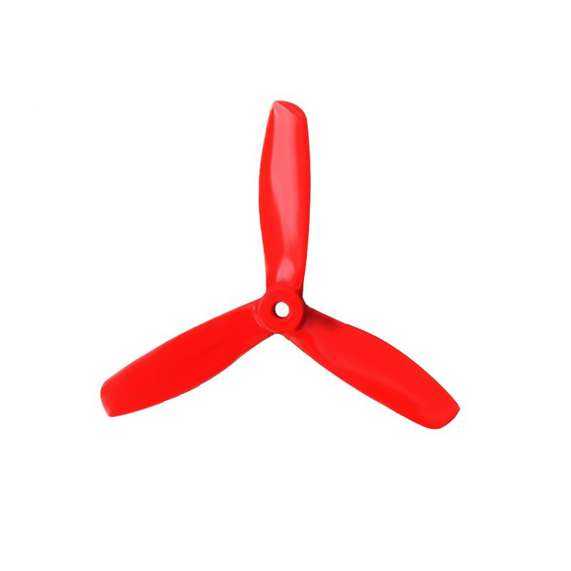 Generic 5045 3-Blade Propeller 1 Pair (CW & CCW) - Red