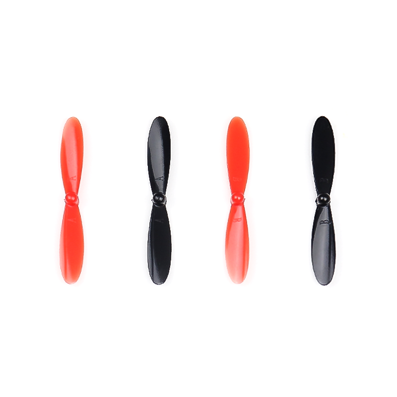Generic 55mm (2.2inch) Blade Propeller for 6x15mm, 7x20mm, 8.5x20mm Coreless Motor - 4-Pack (Black & Red) - Image 3