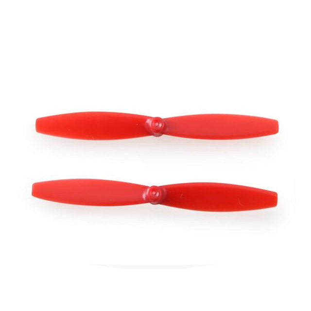 Generic 65mm (2.5-inch) CW CCW Propeller Pair for 7x20mm 8.5x20mm Coreless Motor - Red - Image 2