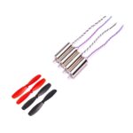 Generic 720 Coreless Brushed Motor with 65mm Propeller Set - Silver