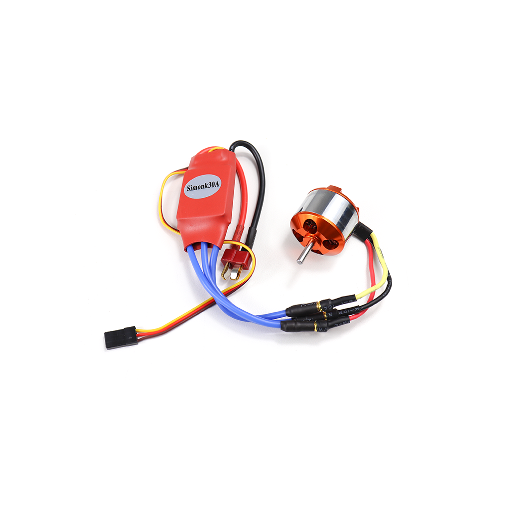 Generic A2212 1000KV Brushless DC Motor with SimonK 30A ESC and OrangeRX HD 1045 Propeller Set - Black - Image 7