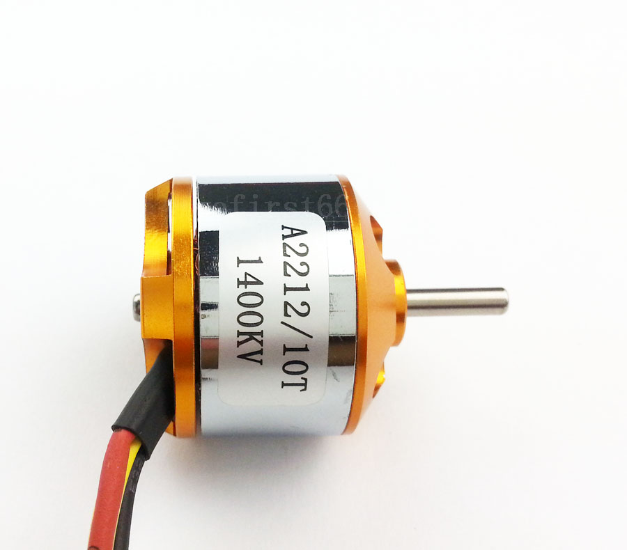 Generic A2212 10T 1400KV Brushless Motor for Drone (Soldered Connector) - Image 3