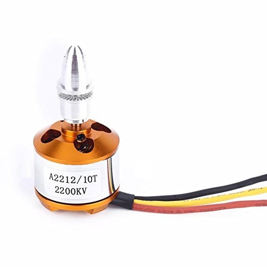 Generic A2212 10T 1400KV Brushless Motor for Drone (Soldered Connector) - Image 4