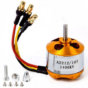 Generic A2212 10T 1400KV Brushless Motor for Drone (Soldered Connector) - Image 5