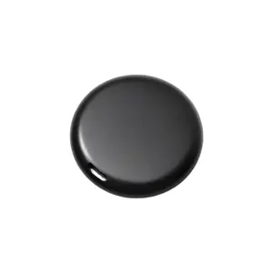 Generic AirTag Pet Tracker for iOS/macOS, Black Electroplated (CR2032 Battery)