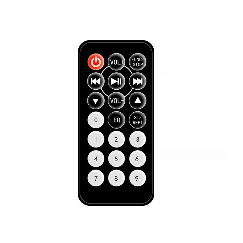 Generic Black IR Remote Control (CR2025)