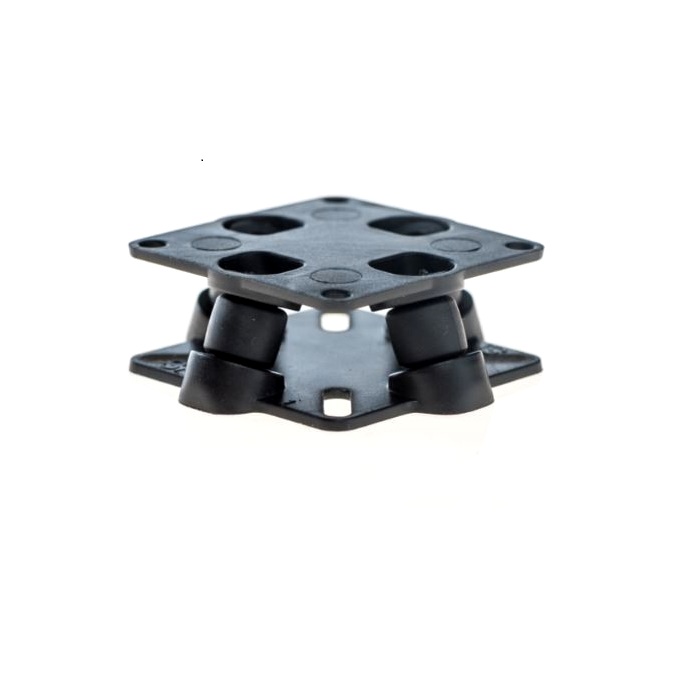 Generic Damping Plate Shock Absorber for CC3D Flip32 Naze32 Mini APM Flight Controller - Black - Image 4