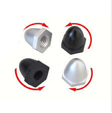 Generic M5 Propeller Nut Cap Set - 2-Pack (CW Black + CCW Silver) - Image 3