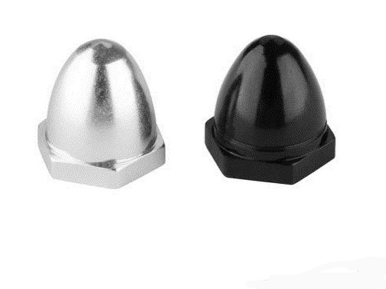 Generic M6 Propeller Prop Nut Cap Set (CW + CCW) - Black & Silver - Image 2