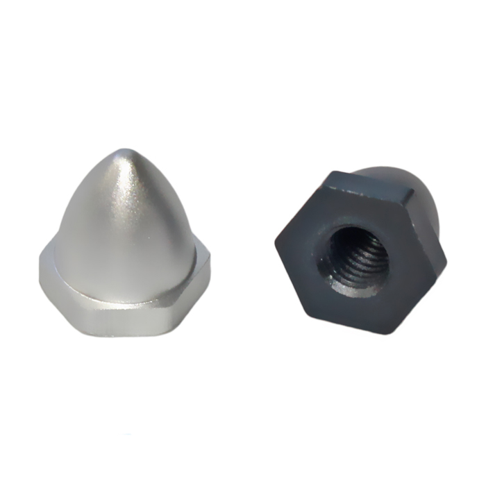 Generic M6 Propeller Prop Nut Cap Set (CW + CCW) - Black & Silver - Image 3
